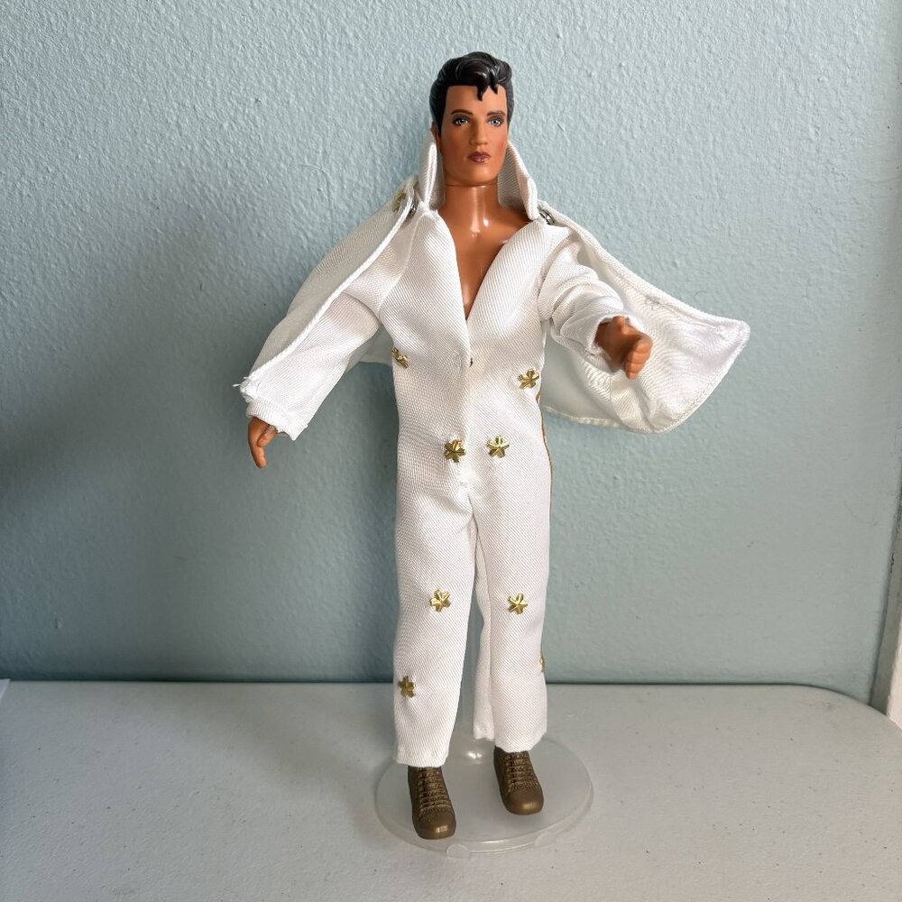 1993 Elvis Presley Enterprises 12" Doll Knees Bend Handmade Costume #172033